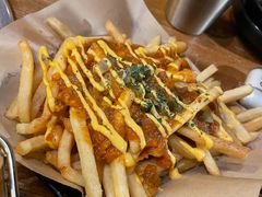 泡菜薯条-包装马车·韩国料理·포장마차