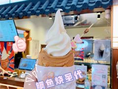 抹茶红豆冰激凌圣代-粉粉乐鲷鱼烧(美罗城店)