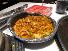 辣炒乌冬面-木槿花开烤肉店(盐河南路店)