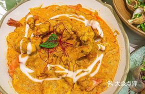 Ancient-style Curry Stir-fried Thai Prawns
