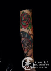 school花臂-杰TATTOO刺青
