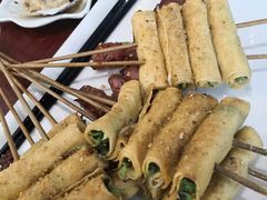烤干豆腐卷-二发烧烤(亚麻厂店)