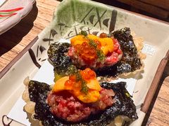 和牛海胆塔塔-筱田の食堂·izakaya(淮海中路店)
