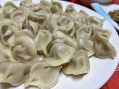 -陕北农家小吃风干羊肉剁荞面