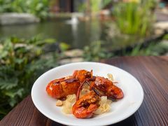 干煎美极罗氏虾-猪肉婆私房菜(华侨城店)