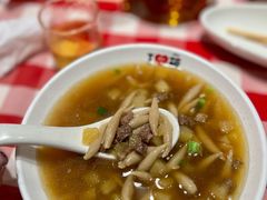 羊肉汤莜面鱼鱼-西贝(上海我格广场店)