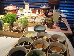 自助调料区-杭州钱江新城万怡酒店-西餐厅