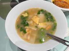 酸辣笋衣汤-马旺子酒楼