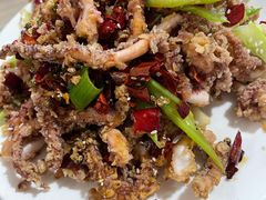 干煸鱿鱼须-鑫来子菜馆