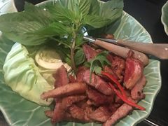 烤猪颈肉-曼谷君悦泰餐厅Erawan Tea Room(四面佛中心店)