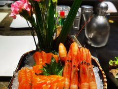 甜虾刺身-大渔铁板烧(花园道店)