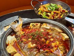 -探鱼·鲜青椒爽麻烤鱼(银泰城店)