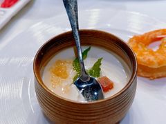 自制酸奶配蜂巢蜜-四季民福烤鸭店(前门店)