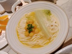 耙豌豆鸡汤面-渔语鱼酸菜鱼新川菜(来福士店)