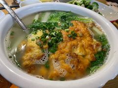 蔬菜煎蛋汤-赤宴·川菜(玉林店)