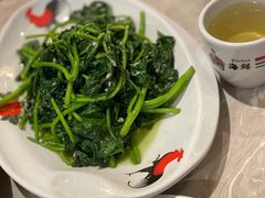 蒜蓉地瓜叶-达叔香味海鲜(海棠68环球美食街店)