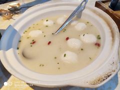 手工鱼丸汤-魏铭鱼头捞饭(晋阳路店)