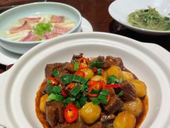 砂锅土豆焖澳洲牛肉-湘湖逍遥庄园·水漾中餐厅