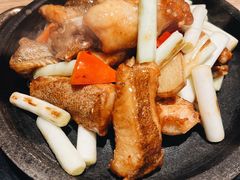 石锅姜葱老虎斑-利苑酒家(华熙国际店)