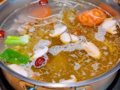 酸萝卜鸭架汤-守柴炉烤鸭(成都大邑店)