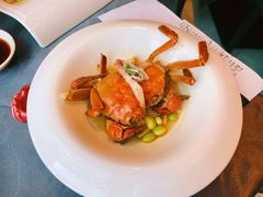 咸肉百叶蒸六月黄-蟹榭·本帮江浙菜·蟹宴(五角场合生汇商场店)