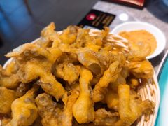 干炸鲜蘑-屋里家延边朝鲜族冷面(梅林3店)