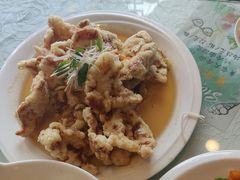 传统锅包肉-黄家饺子东北特色菜馆(湖滨商业街店)