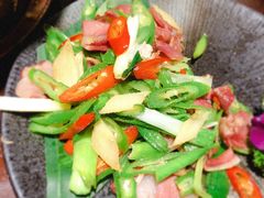 青椒炒云南火腿-觅山云南菜(泊富ICITY店)