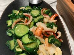 脆青瓜炒红蚌仔-大鸽饭(体育西路店)