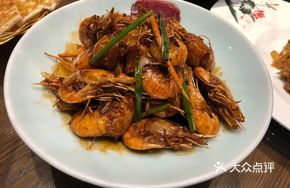 Oil-Braised Freshwater Shrimp