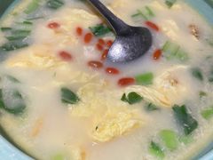 鸡蛋豆腐小白菜-沁香缘巫山烤鱼(看丹桥店)