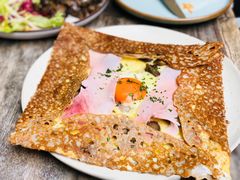 巴黎火腿鸡蛋芝士蘑菇可丽饼-RAC BAR(安福路店)