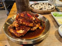 -草家酱蟹炭火烤肉店(珲春南路一店)