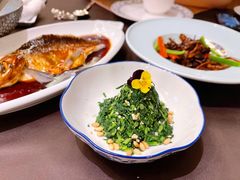 松仁茼蒿-柳莺湖上·湖景餐厅·江南菜(西湖店)