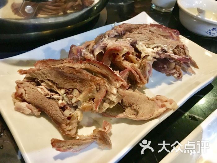 大漠全羊馆-白切羊腿肉-菜-白切羊腿肉图片-南京美食-大众点评网