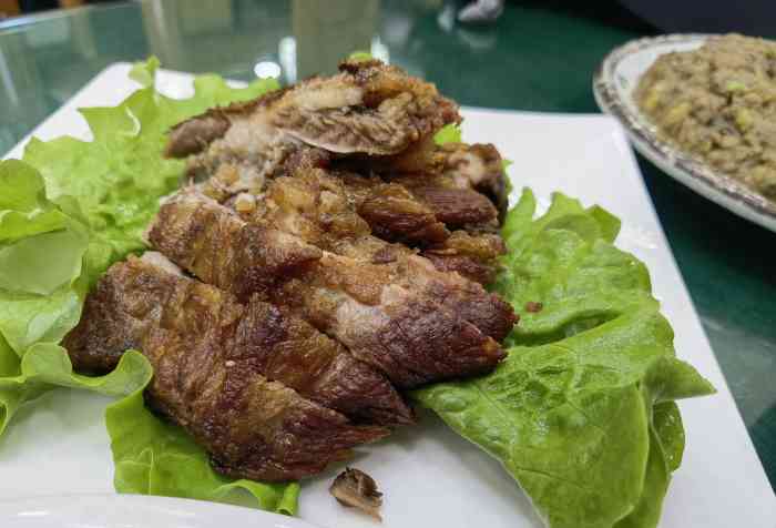 白魁老号饭庄(交道口店)-"烧羊肉还是吃不惯好膻,麻豆腐味道还可以,.