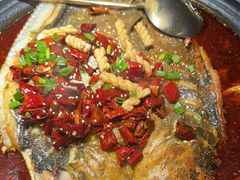 -探鱼·鲜青椒爽麻烤鱼(天一广场店)