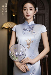 -禾米旗袍妈妈装礼服定制(嘉业国贸店)