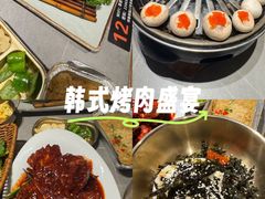 -草家酱蟹炭火烤肉店(珲春南路一店)
