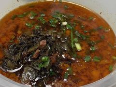 辣肉汤面➕咸菜-上海为民商行清真饭店(南大路店)