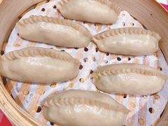韭菜鸡蛋虾仁蒸饺-西贝(上海我格广场店)