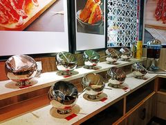 自助调料区-三个四川人火锅(华联商厦店)