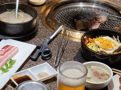 牛肉汤-正苑26年海鲜烤肉•牛尾汤汤饭(东港店)
