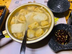 鱼饼汤-恩你小木屋米酒店(莱山店)