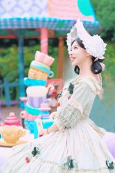 -后宫·古装汉服京剧儿童亲子全家福摄影