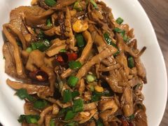 三层肉炒建瓯笋芽-四道菜·福建菜馆(新街口金鹰店)