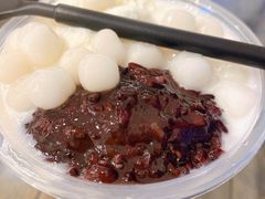 白雪黑糯米豆花-甜心闲生传统手工冰粉(奎星楼店)