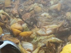 -粘豆包柴火铁锅炖