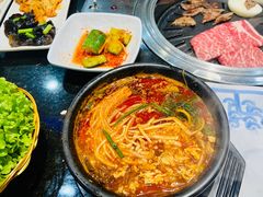 辣牛肉汤-青松馆韩国料理(香港中路佳世客店)