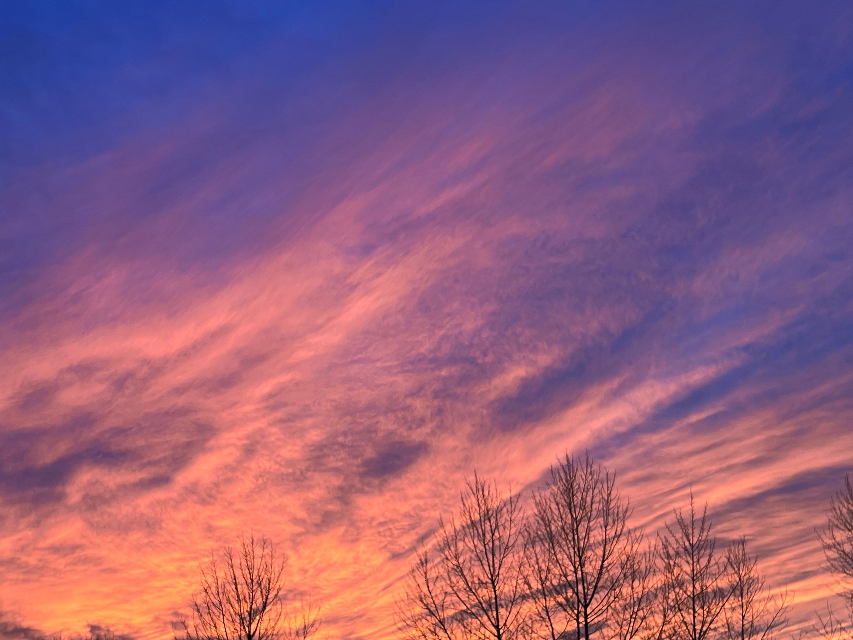 天天领红包晚霞～ 分享治愈系风景～落日余晖映晚霞～我镜头里的夕阳